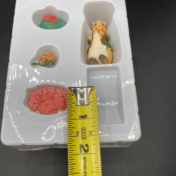 Vintage The World of Peter Rabbit Benjamin Bunny Figure Bandai Open Box VTG - Picture 10 of 12